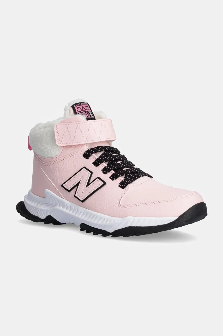 Detské zimné topánky New Balance 800 ružová farba, PT800TFP