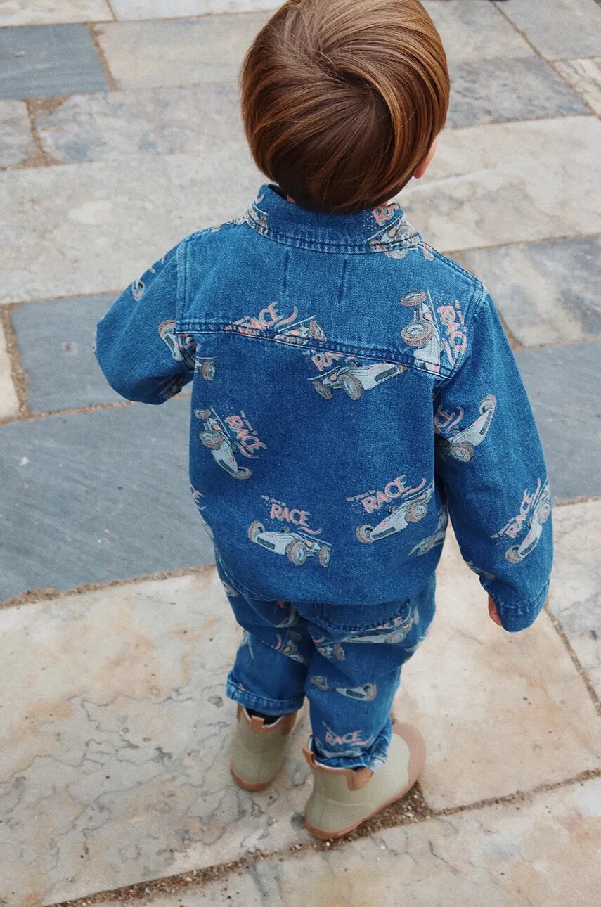 Detská rifľová bunda Konges Sløjd MAGOT JACKET GOTS KS101586