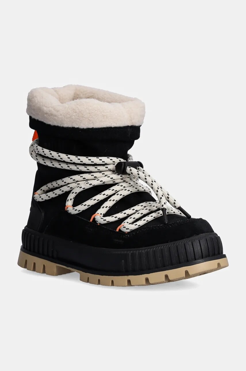 Kožené snehule Palladium PALLASHOCK HIVER čierna farba, 94349-008-M