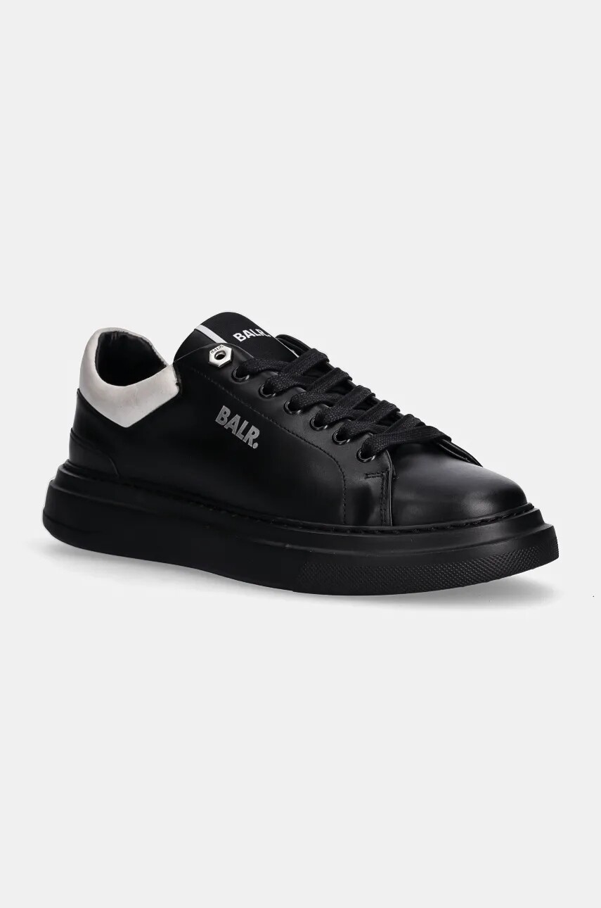 Kožené tenisky BALR. Game Day Sneaker čierna farba, B1511.1036