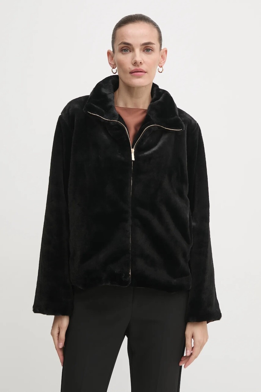 Bunda Artigli dámska, čierna farba, prechodná, ACEC000703