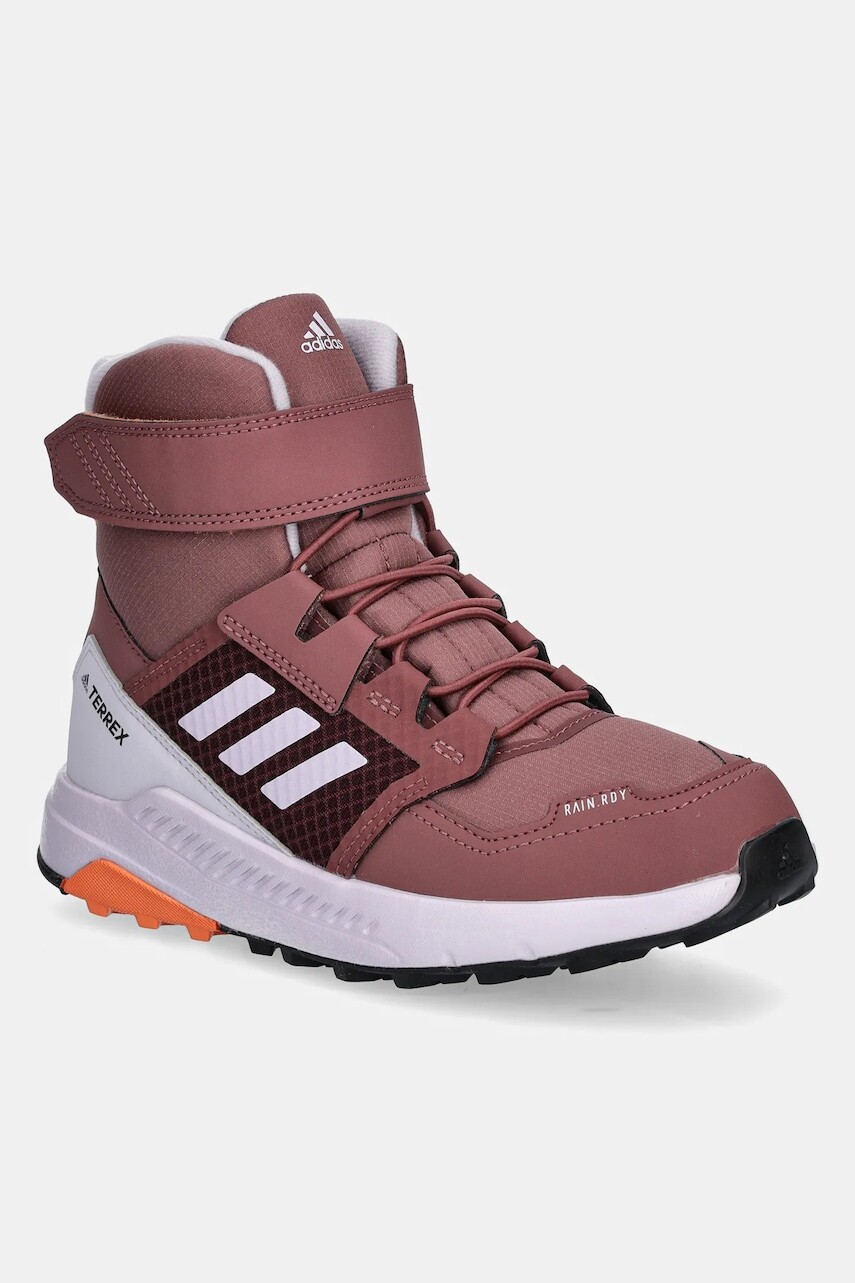 Detské topánky adidas TERREX TERREX TRAILMAKER HIGH C.RDY ružová farba, ID0924