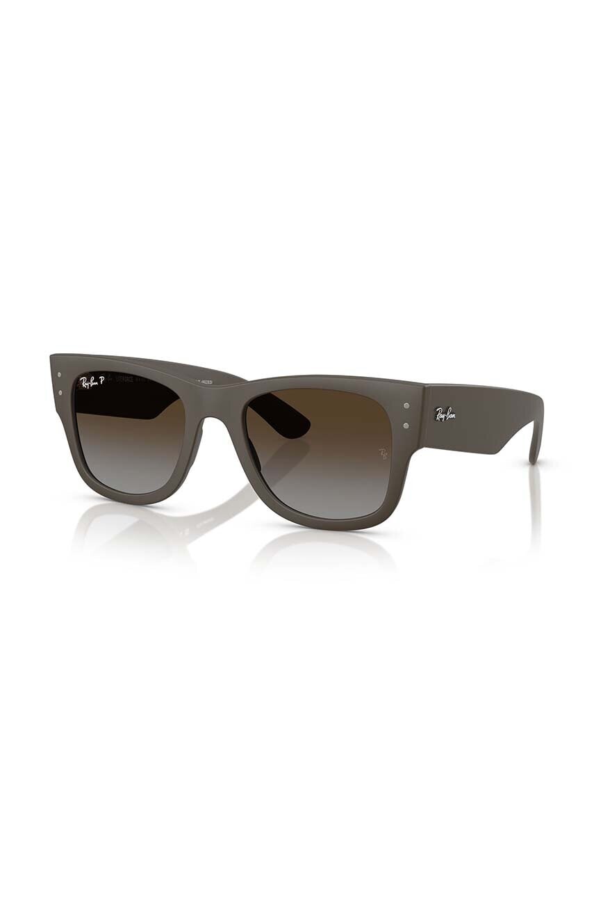 Slnečné okuliare Ray-Ban hnedá farba, 0RB4840S