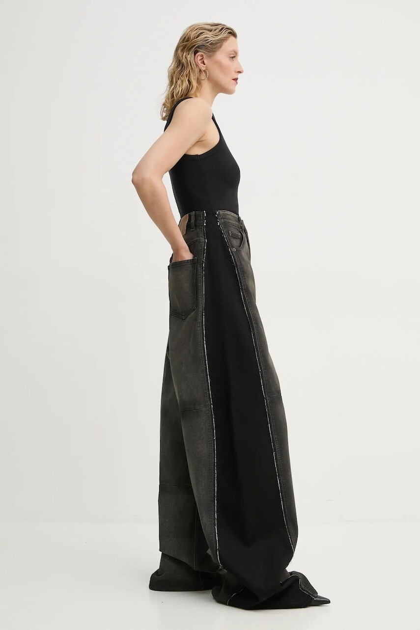 Rifle MM6 Maison Margiela dámske, šedá farba, S62LB0177.S30848