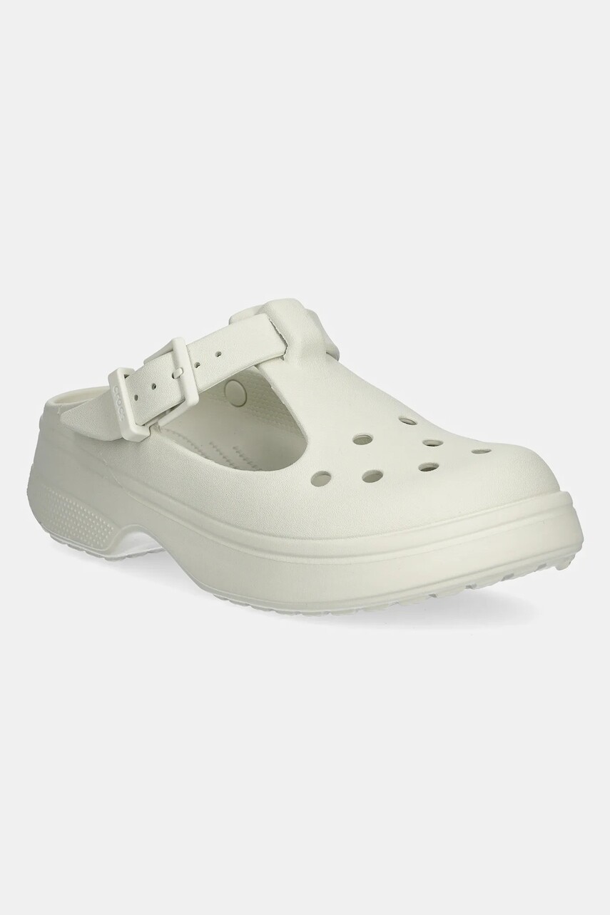 Šľapky Crocs Classic Mary Jane Clog dámske, béžová farba, 210581