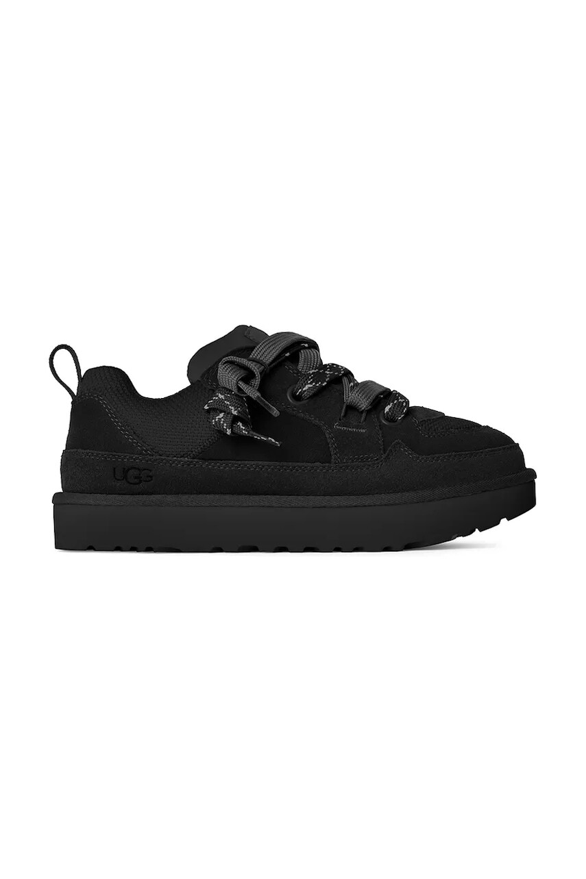 Tenisky UGG Lo Lowmel čierna farba, 1168890-BLK