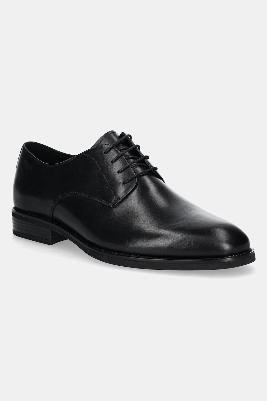 Kožené poltopánky Vagabond Shoemakers MARIO pánske, čierna farba, 5861-001-20