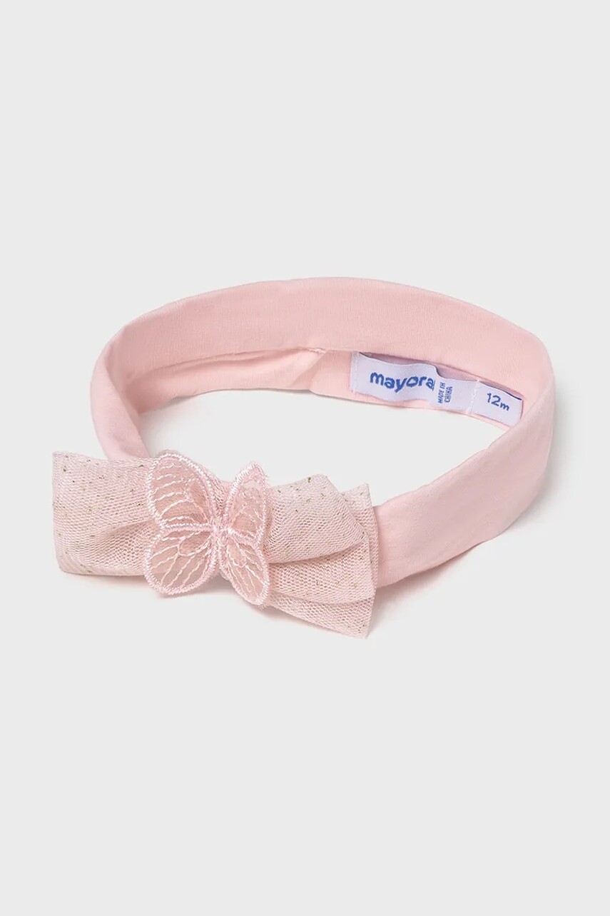 Detská čelenka Mayoral ružová farba, 10887