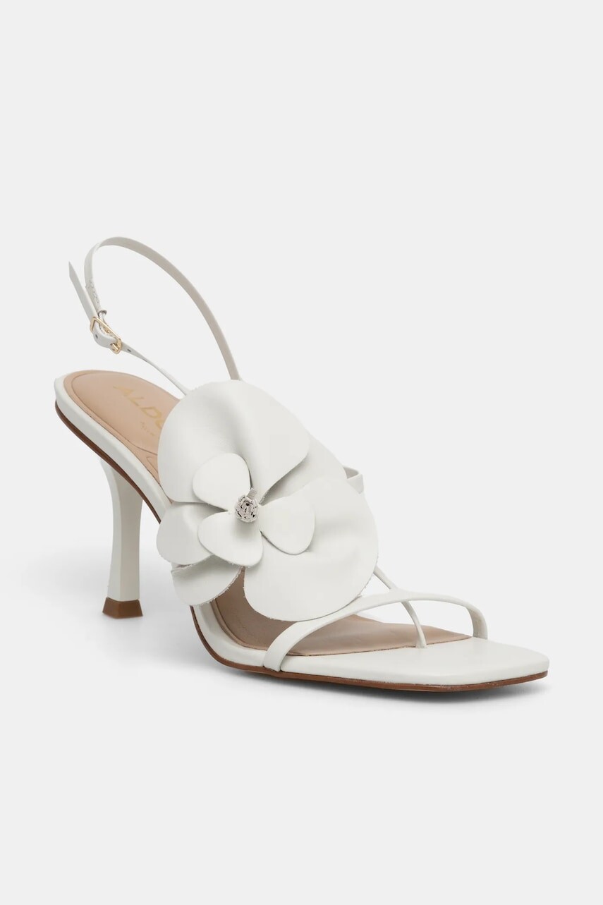 Sandále Aldo SANDFLOWER biela farba, 13903943