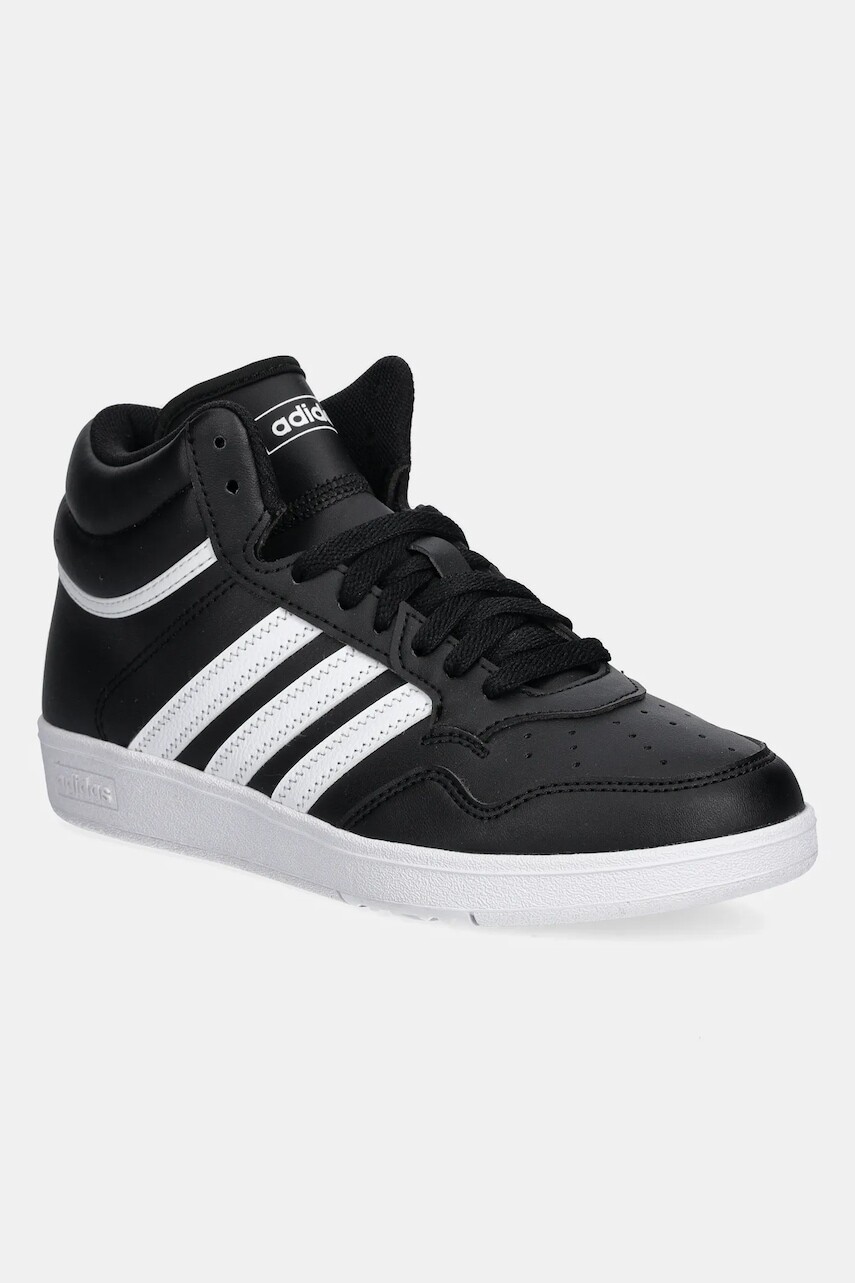 Detské tenisky adidas Originals HOOPS 4.0 MID čierna farba, JI3477