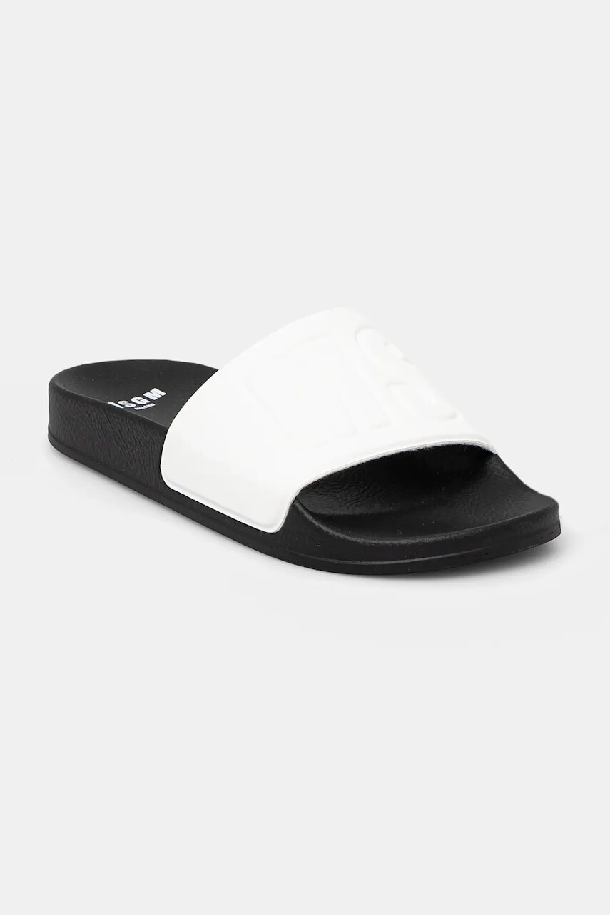 Šľapky MSGM dámske, čierna farba, 3841MDS209