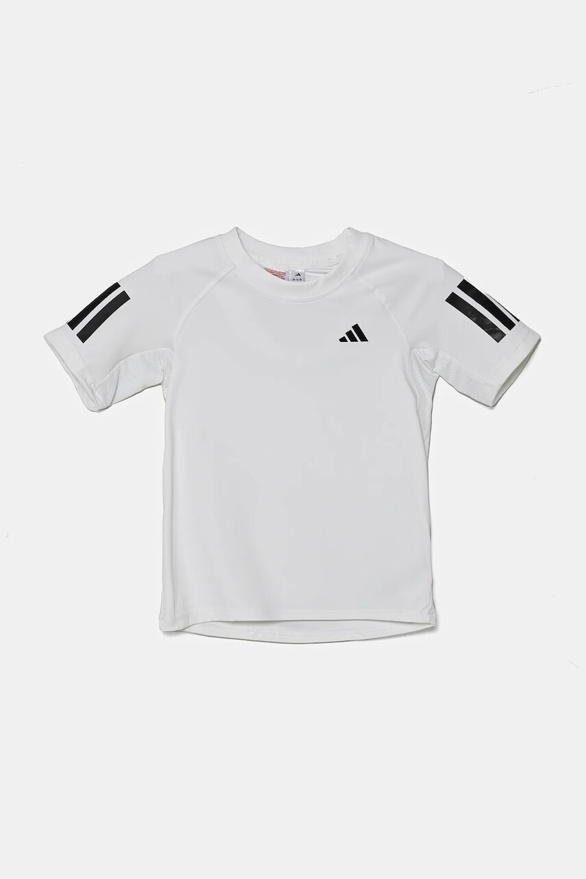 Detské tričko adidas Performance biela farba, JI7171
