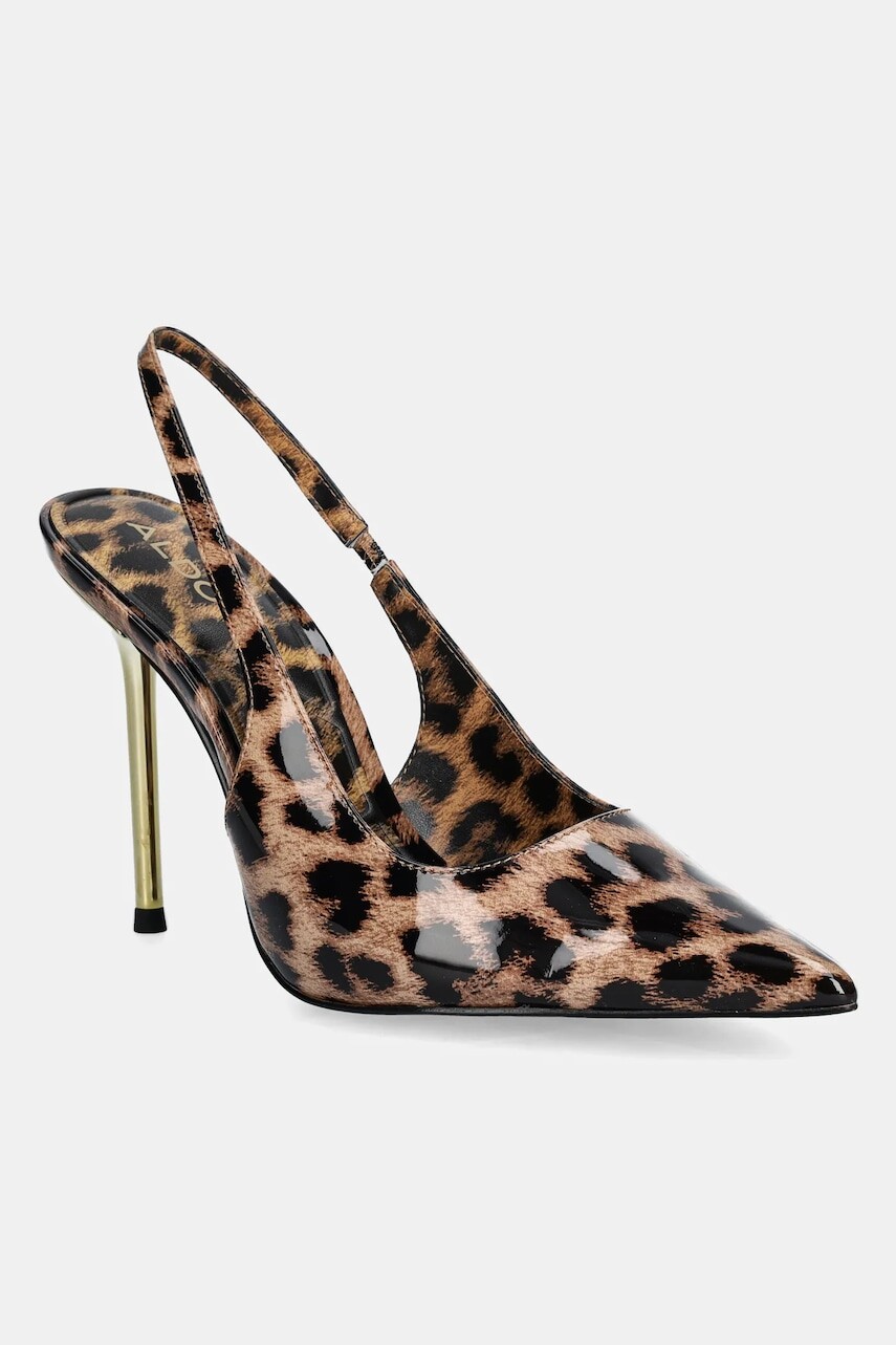 Lodičky Aldo PUCKERUP hnedá farba, 13922287