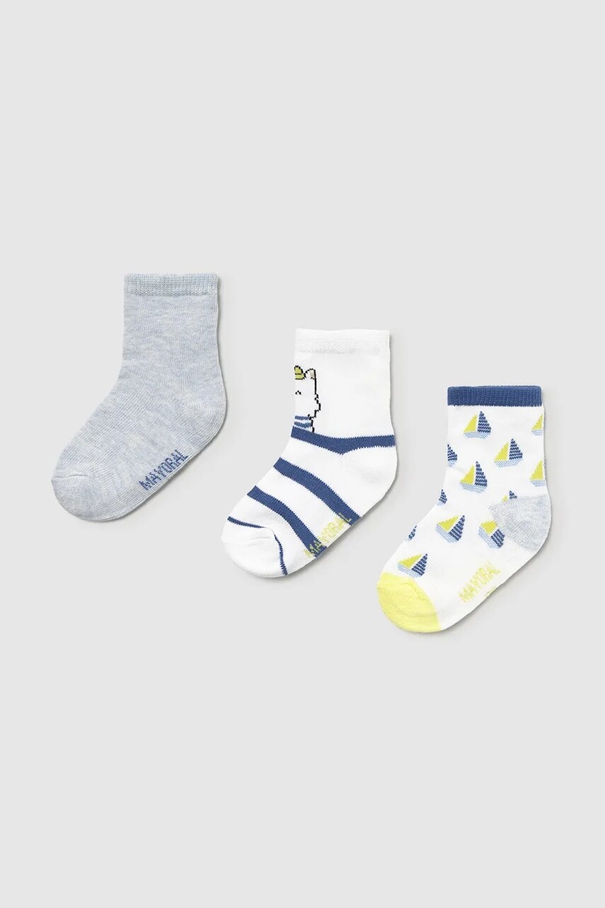 Ponožky pre bábätká Mayoral 3-pak 10870