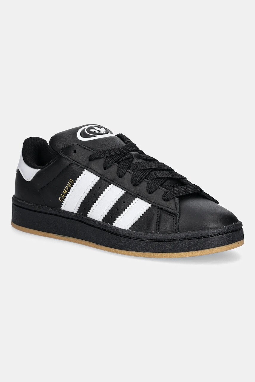 Kožené tenisky adidas Originals Campus 00s čierna farba, JP9997
