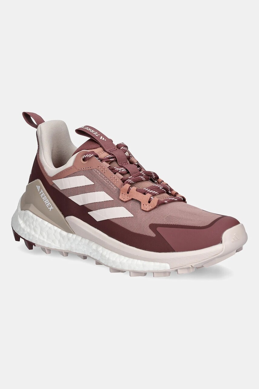 Topánky adidas TERREX Free Hiker 2 Low dámske, ružová farba, IH0614