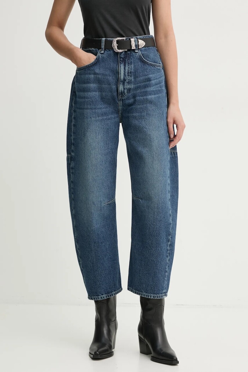 Rifle Rag & Bone dámske, vysoký pás, WDD24P2994AZTE