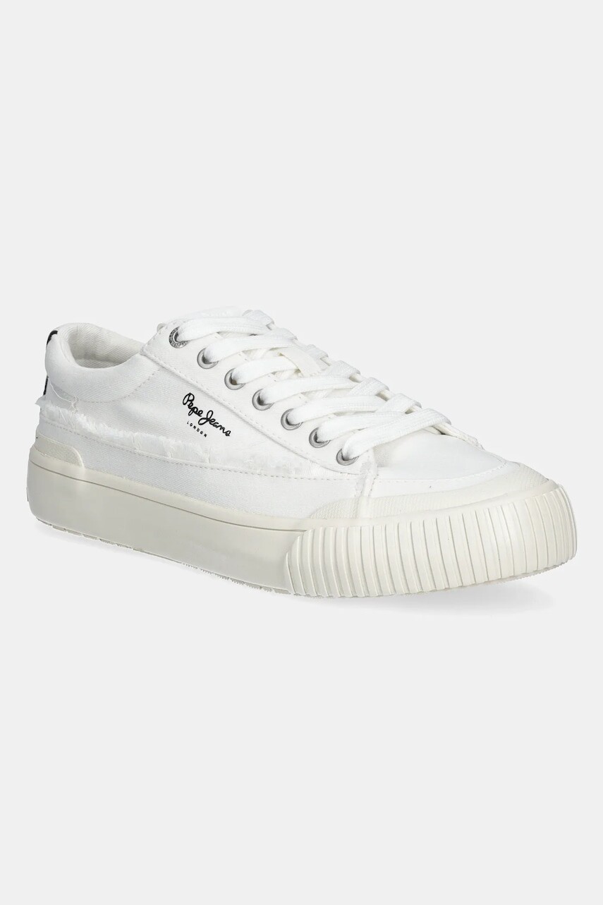 Tenisky Pepe Jeans BEN FRESH W biela farba, PLS31589