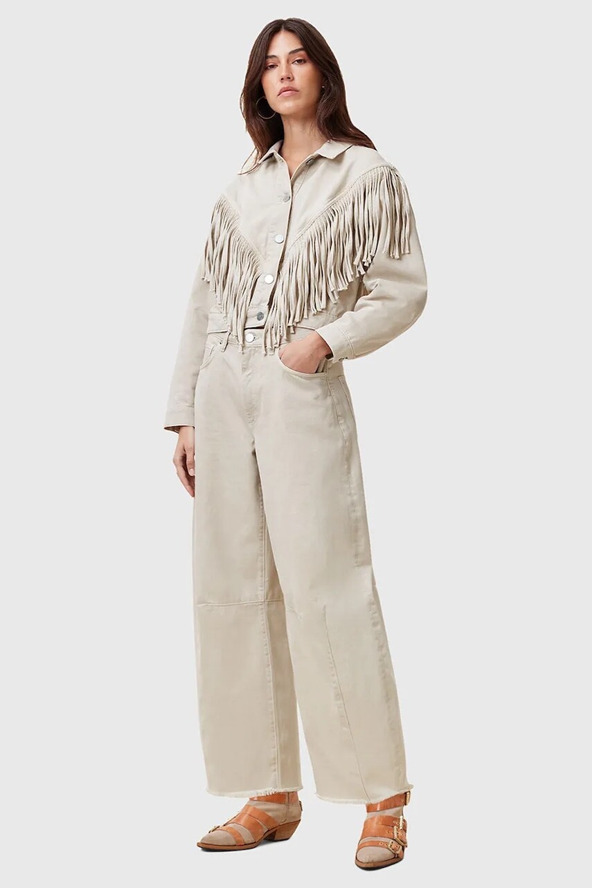 Rifle AllSaints JETT dámske, vysoký pás, W069EC