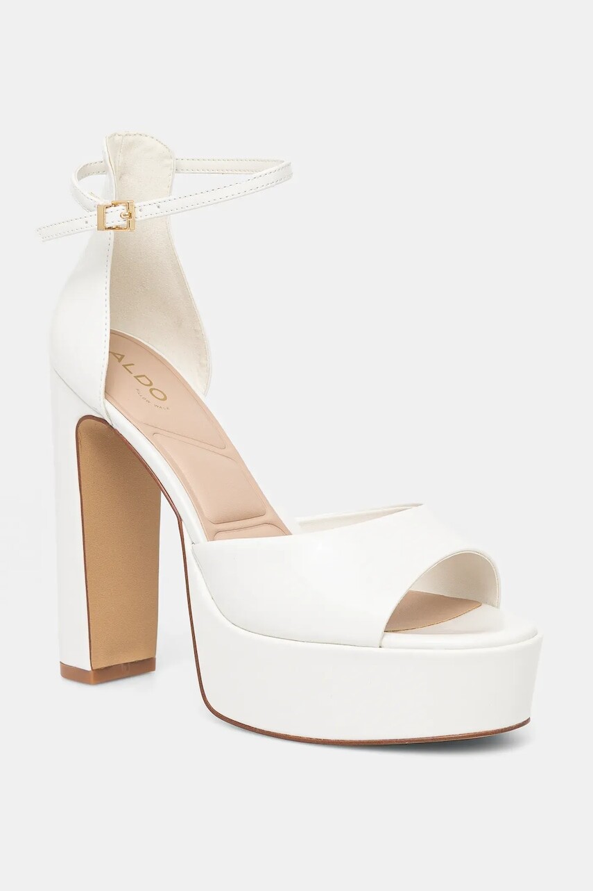 Sandále Aldo NISSA biela farba, 13567222