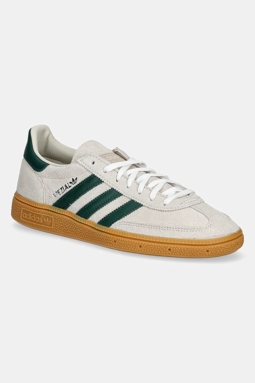 Semišové tenisky adidas Originals Handball Spezial W šedá farba, JS0242