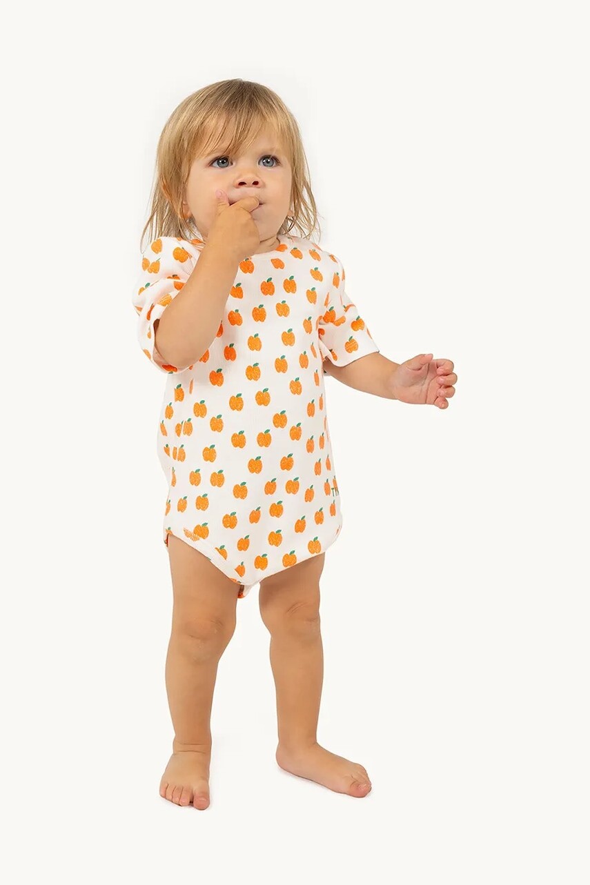 Body pre bábätká Tinycottons APPLES RIB BODY SS25-347