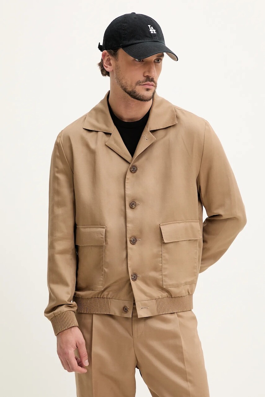 Sako HUGO pánske, béžová farba, 50538011