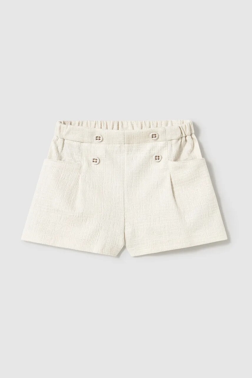 Detské krátke nohavice Mayoral béžová farba, jednofarebné, 1226