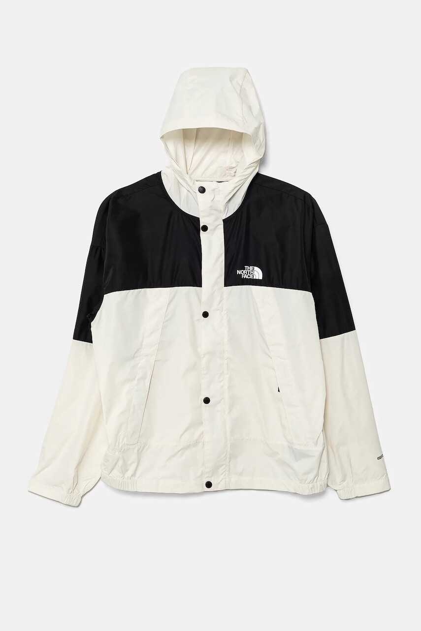Detská bunda The North Face TEEN MOUNTAIN WIND JACKET béžová farba, NF0A8B80QLI1