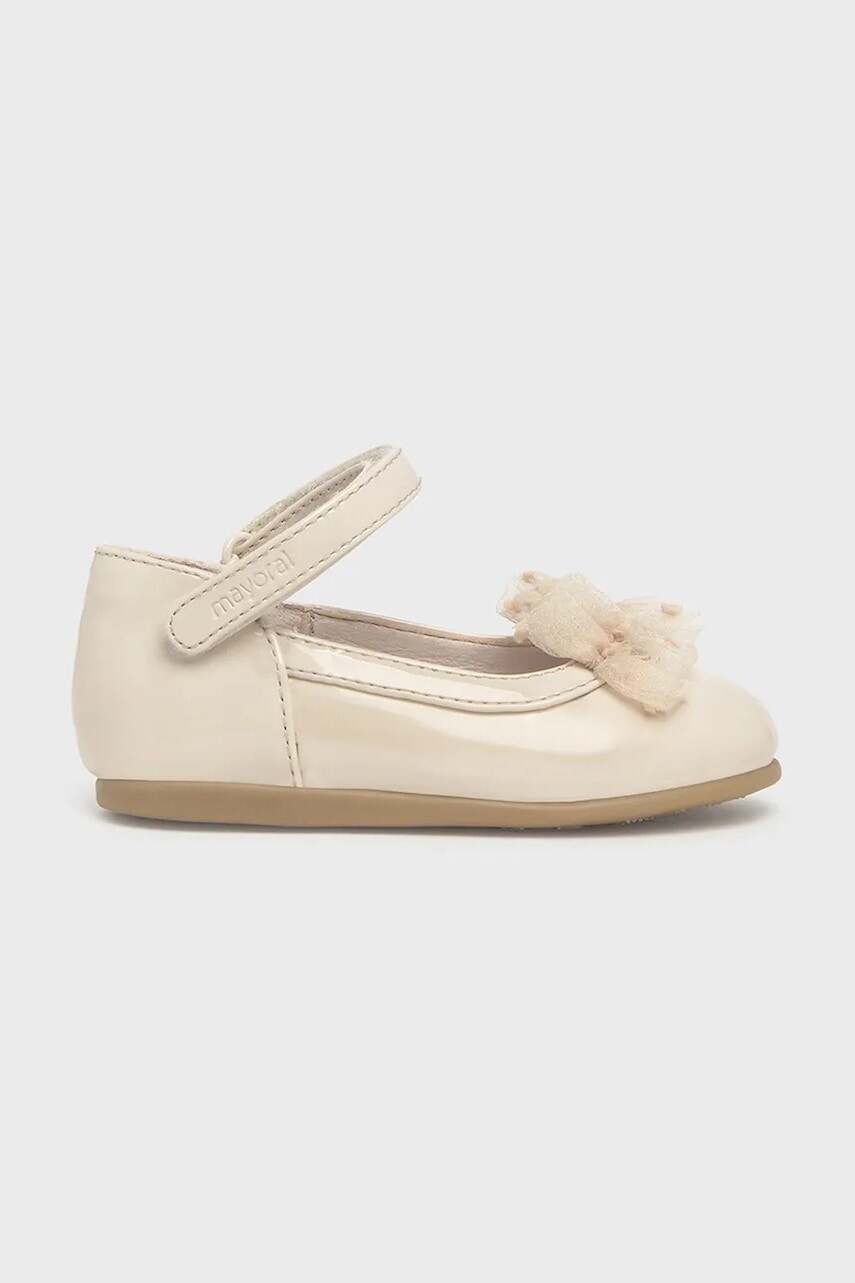 Detské balerínky Mayoral béžová farba, 41626
