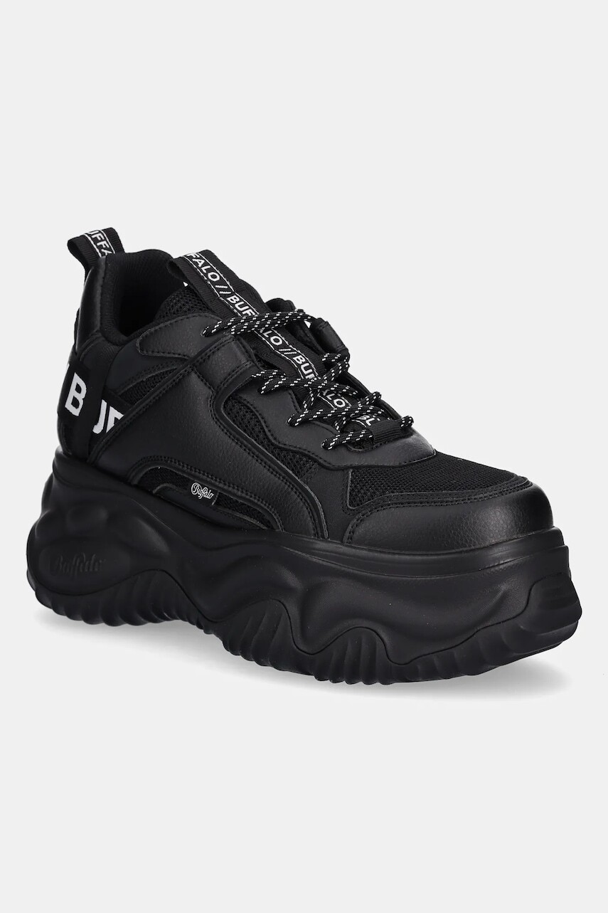 Topánky Buffalo Blader Matcha Bs pánske, čierna farba, 1410090-BLK