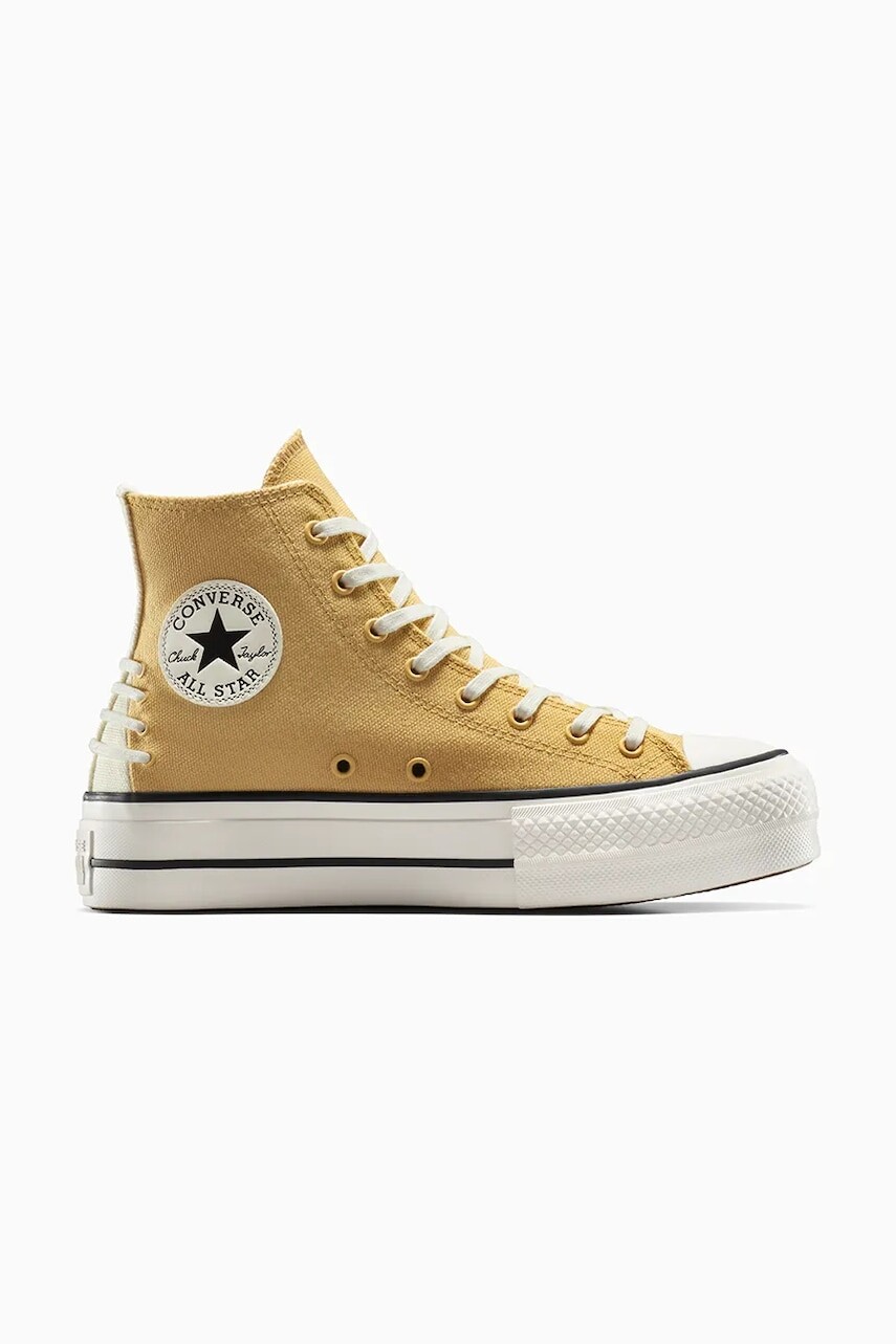 Tenisky Converse Chuck Taylor All Star Lift béžová farba, A12551C