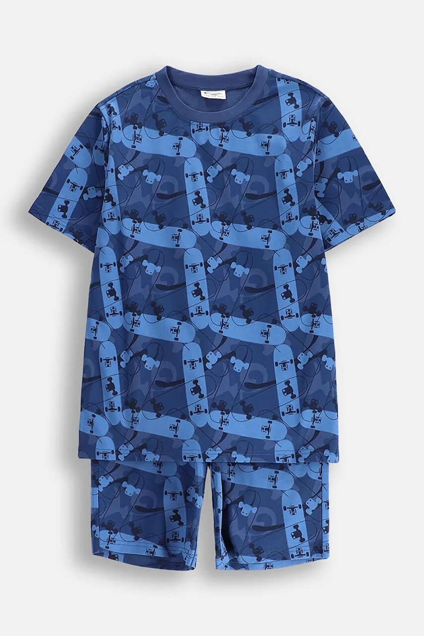Detské bavlnené pyžamo Coccodrillo vzorovaná, PYJAMAS