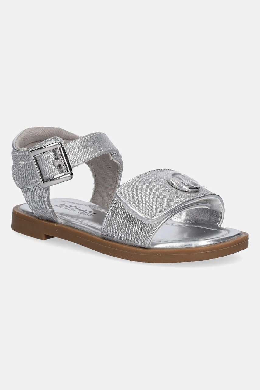 Detské sandále Michael Kors KIERAN strieborná farba, MK01429040