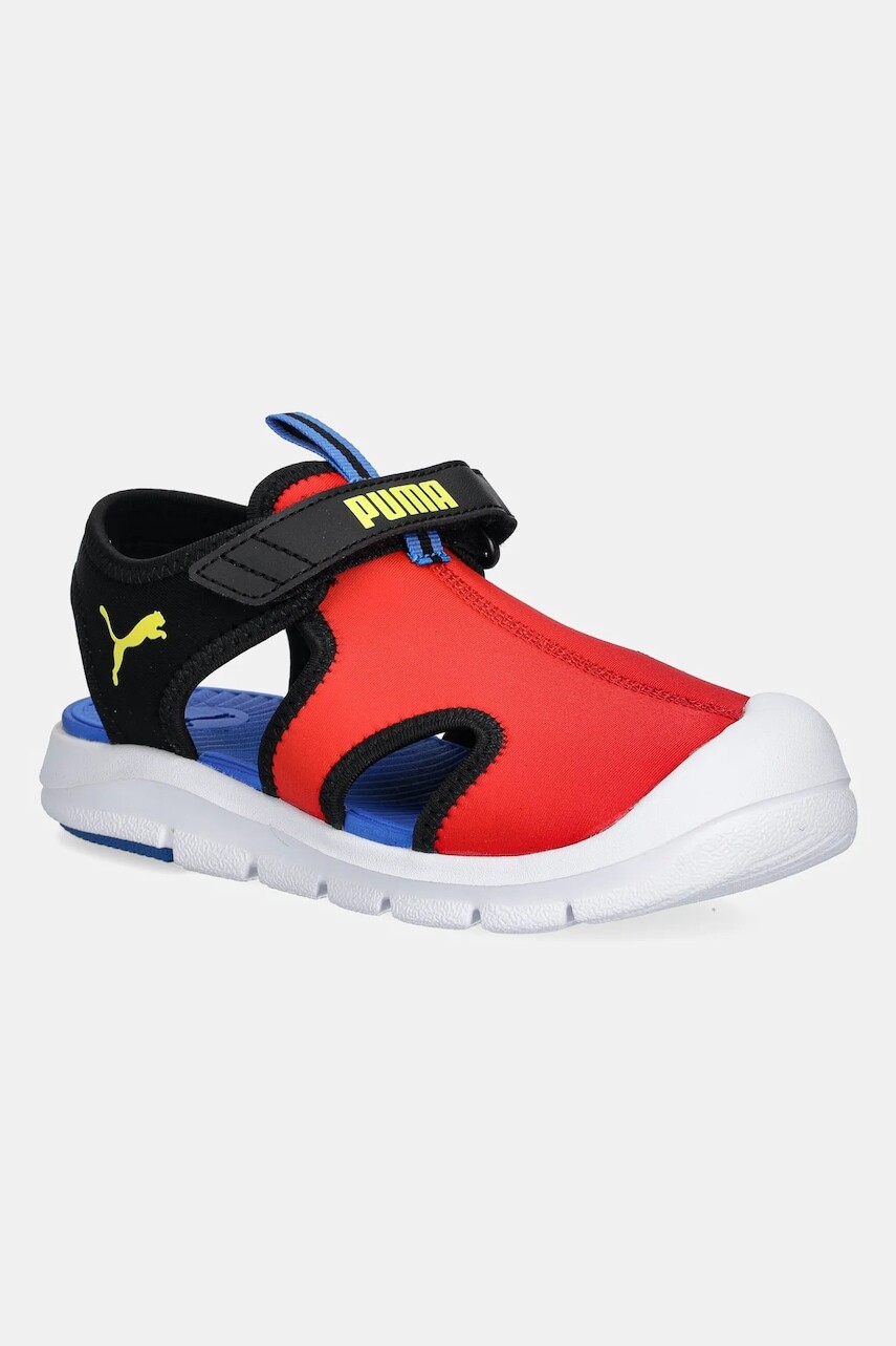 Detské sandále Puma Fun Racer Sandal V červená farba, 400584