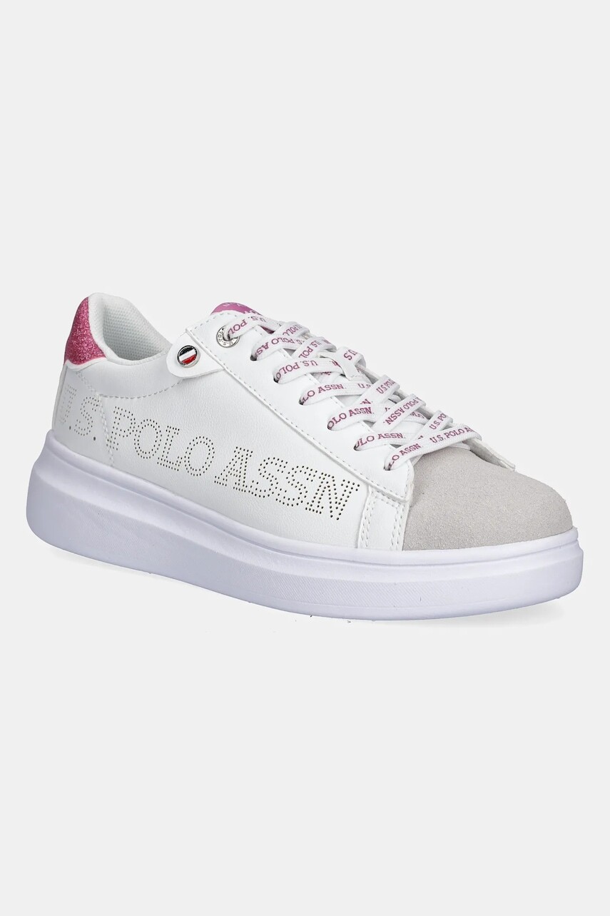 Tenisky U.S. Polo Assn. CODY dámske, biela farba, CODY011W/5YH1