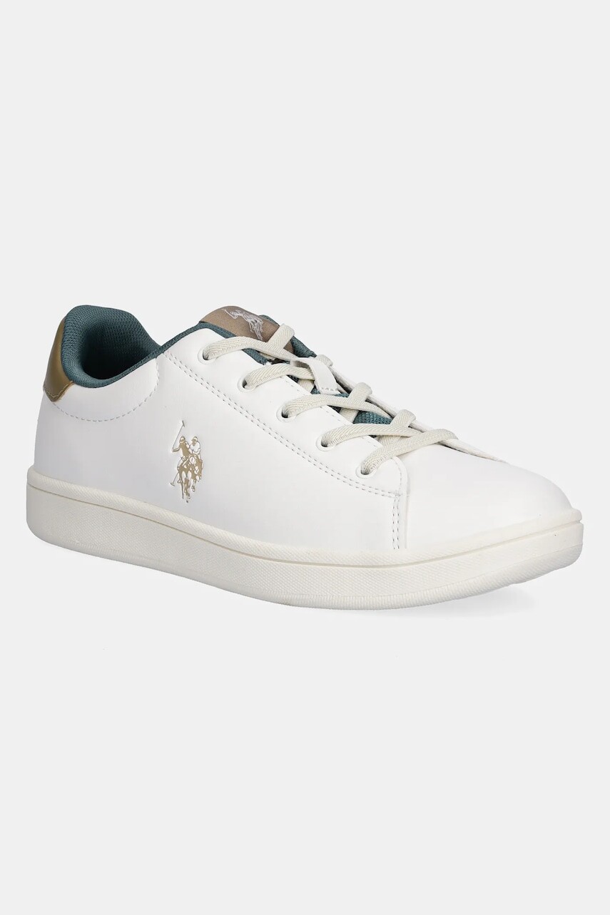 Detské tenisky U.S. Polo Assn. TRACE001 biela farba, TRACE001K/5Y2