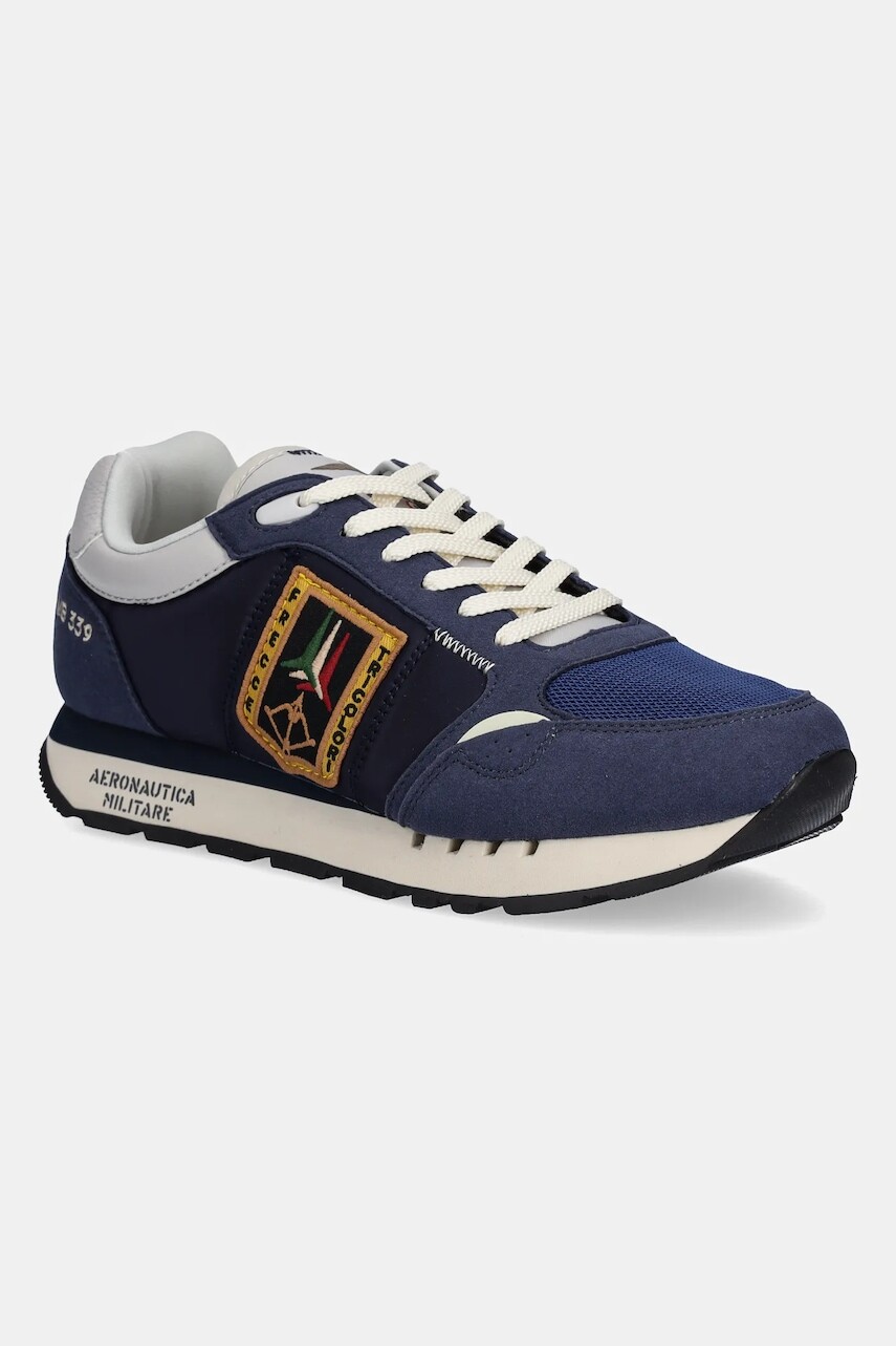 Tenisky Aeronautica Militare SC292CT3331 pánske, tmavomodrá farba, SC292CT3331