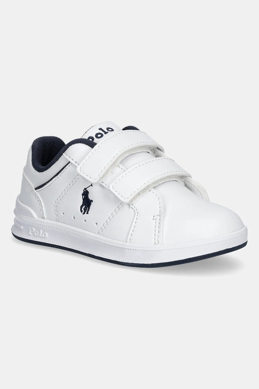 Detské tenisky Polo Ralph Lauren HERITAGE COURT IV EZ biela farba, RL01972112