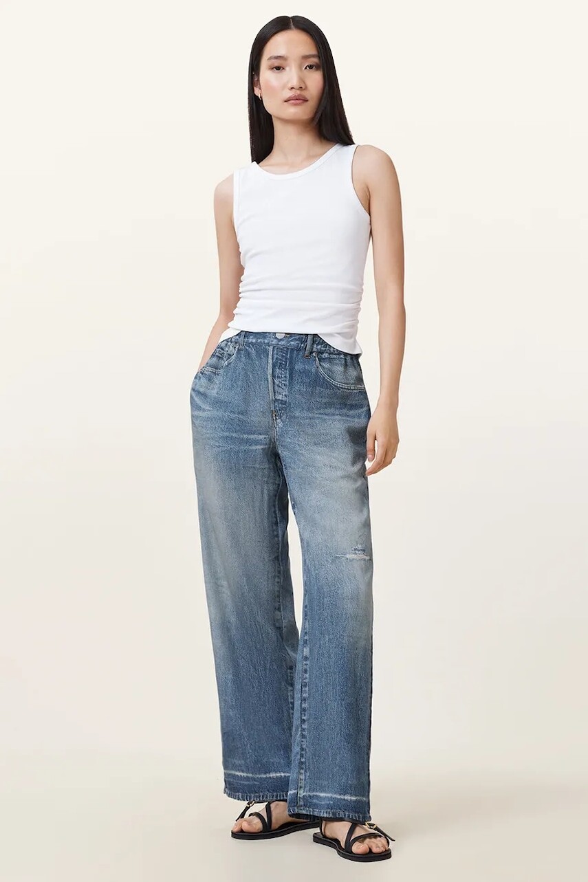 Rifle AllSaints TYLER dámske, vysoký pás, W032TD