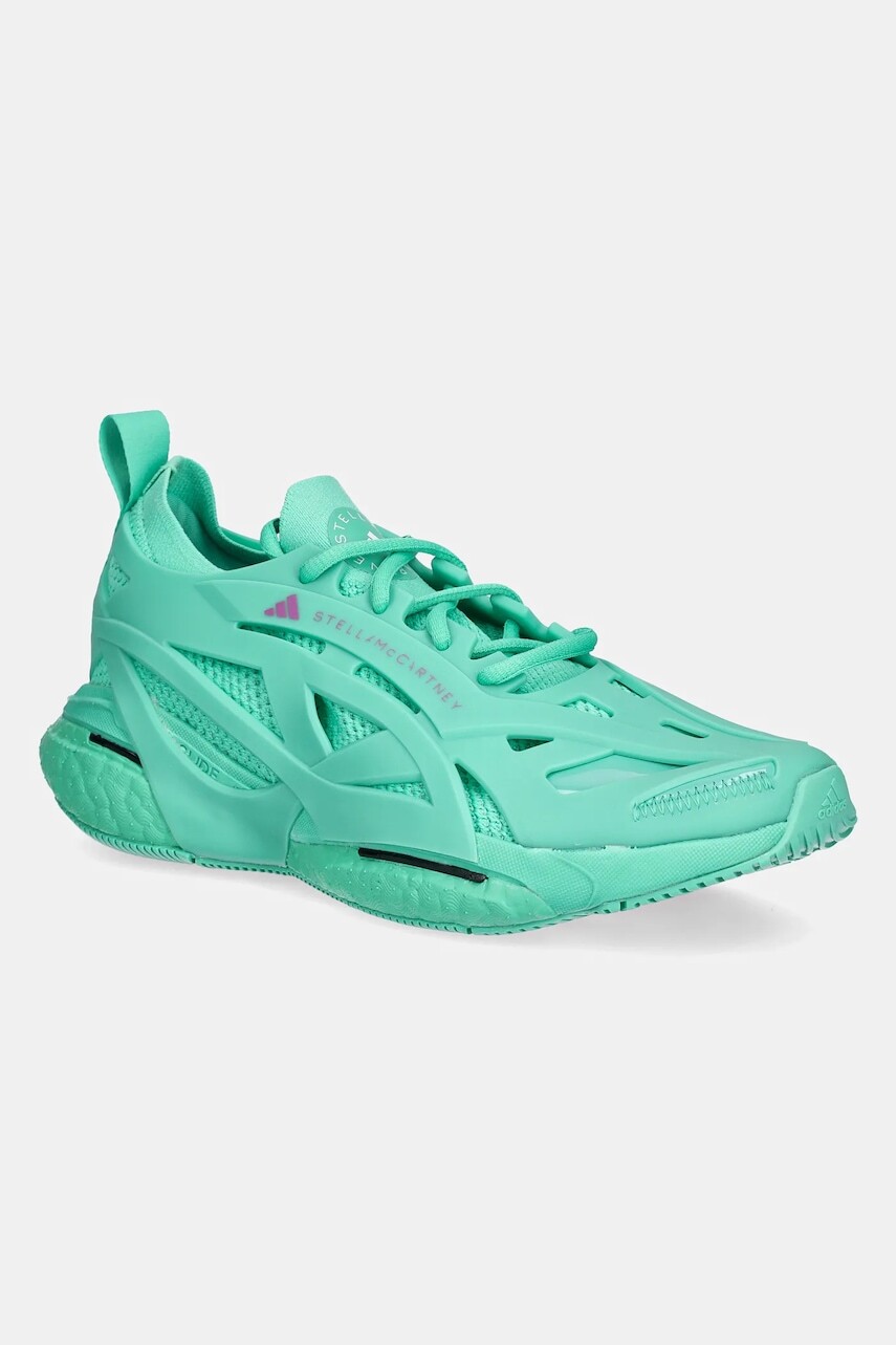 Bežecké topánky adidas by Stella McCartney Solarglide zelená farba, JH6331