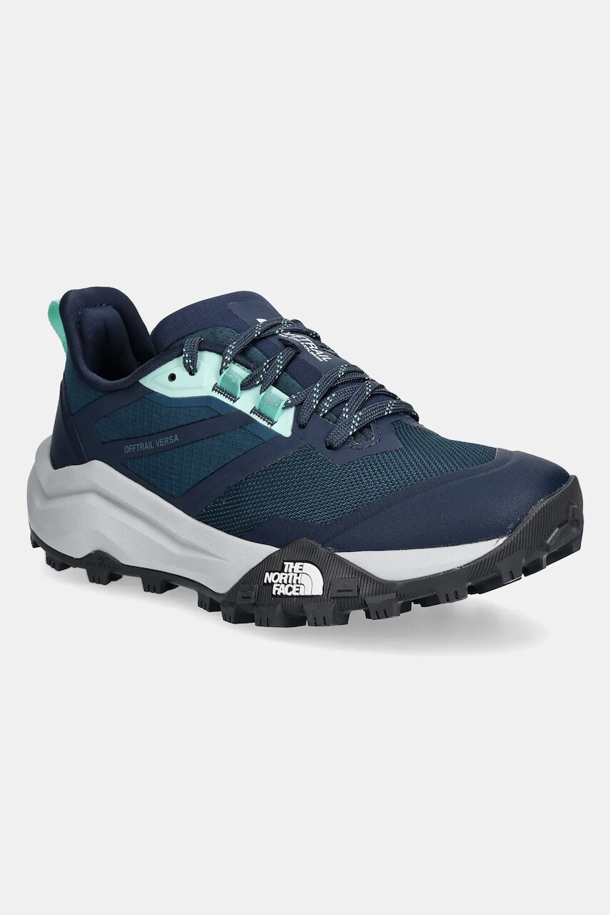 Topánky The North Face Offtrail Versa dámske, tyrkysová farba, NF0A8AEZ81E1