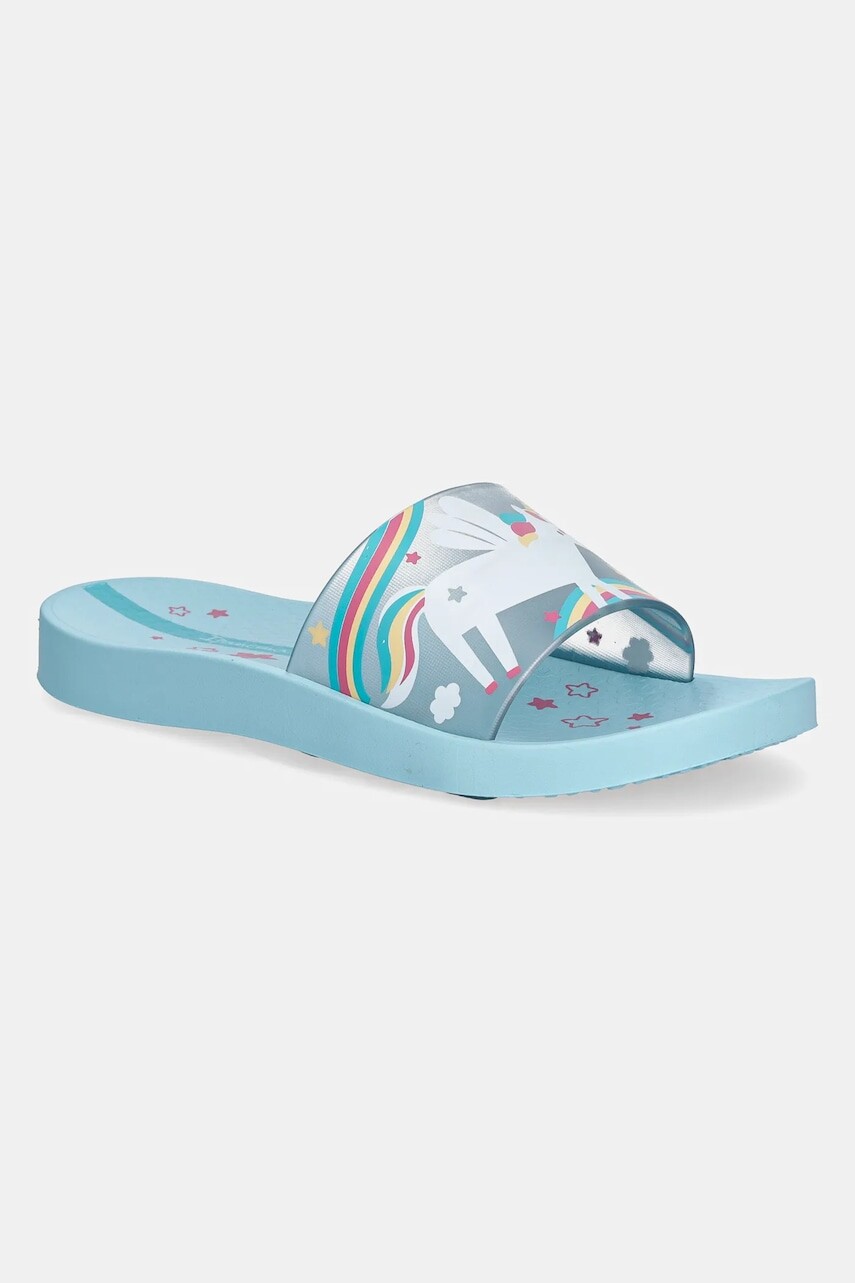 Detské šľapky Ipanema URBAN VI SLIDE KIDS tyrkysová farba, 83614.AY575