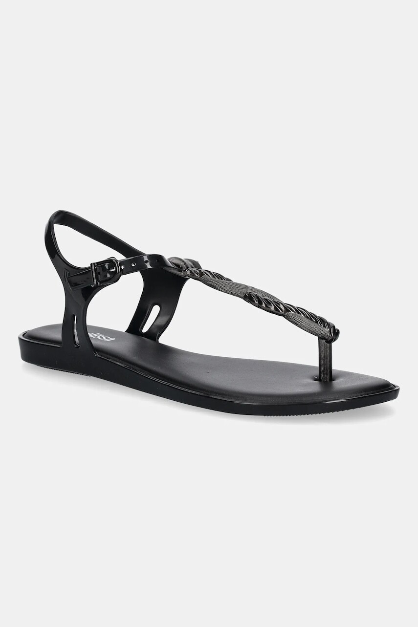 Sandále Melissa MELISSA SOLAR TWIST AD dámske, čierna farba, M.36042.BF295