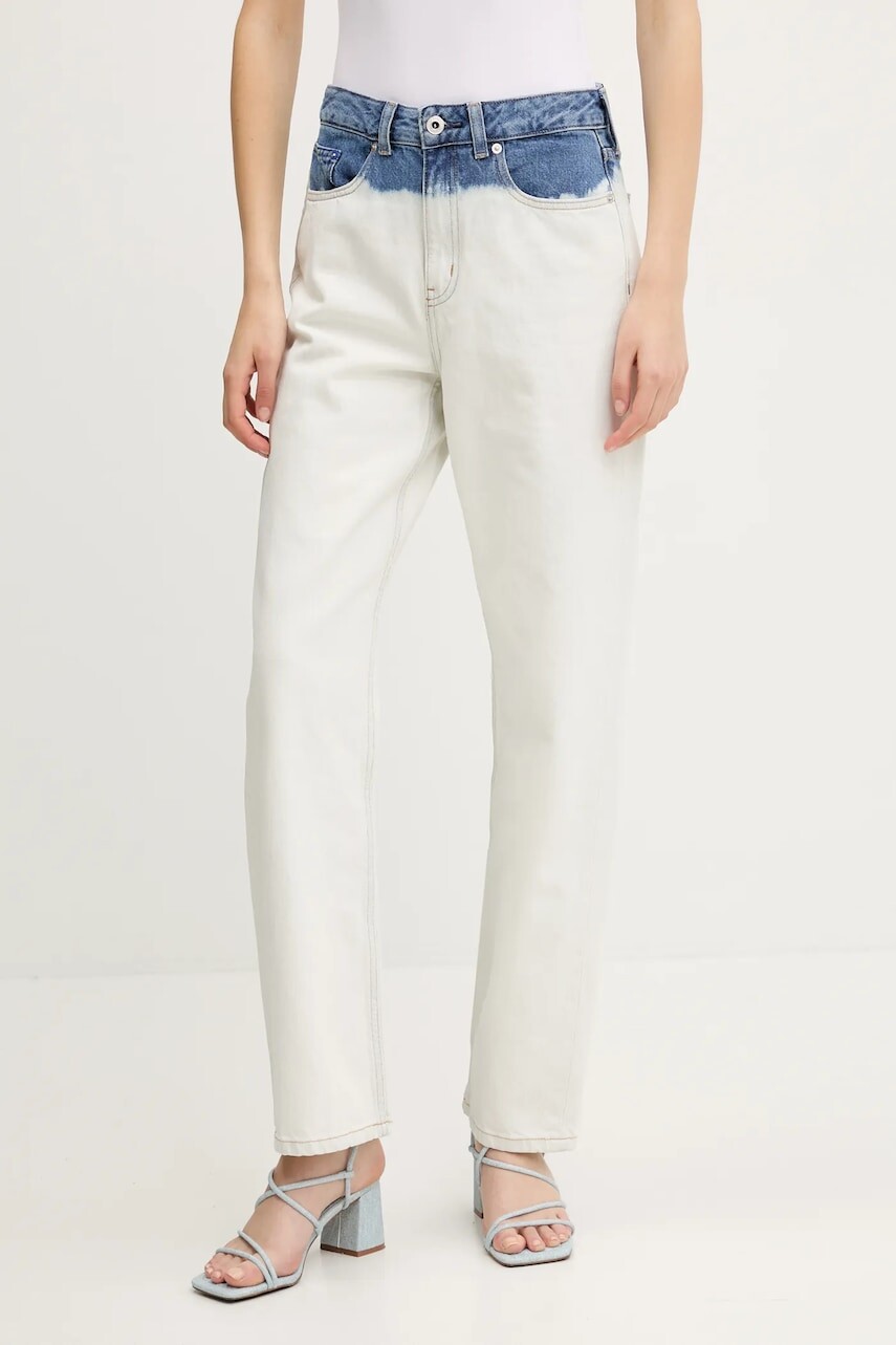 Rifle Karl Lagerfeld Jeans dámske, vysoký pás, A2W10035