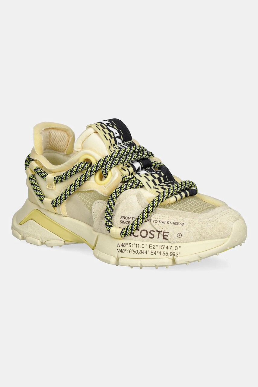 Tenisky Lacoste L003 ACTIVE RUNWAY dámske, žltá farba, 49SFA0014