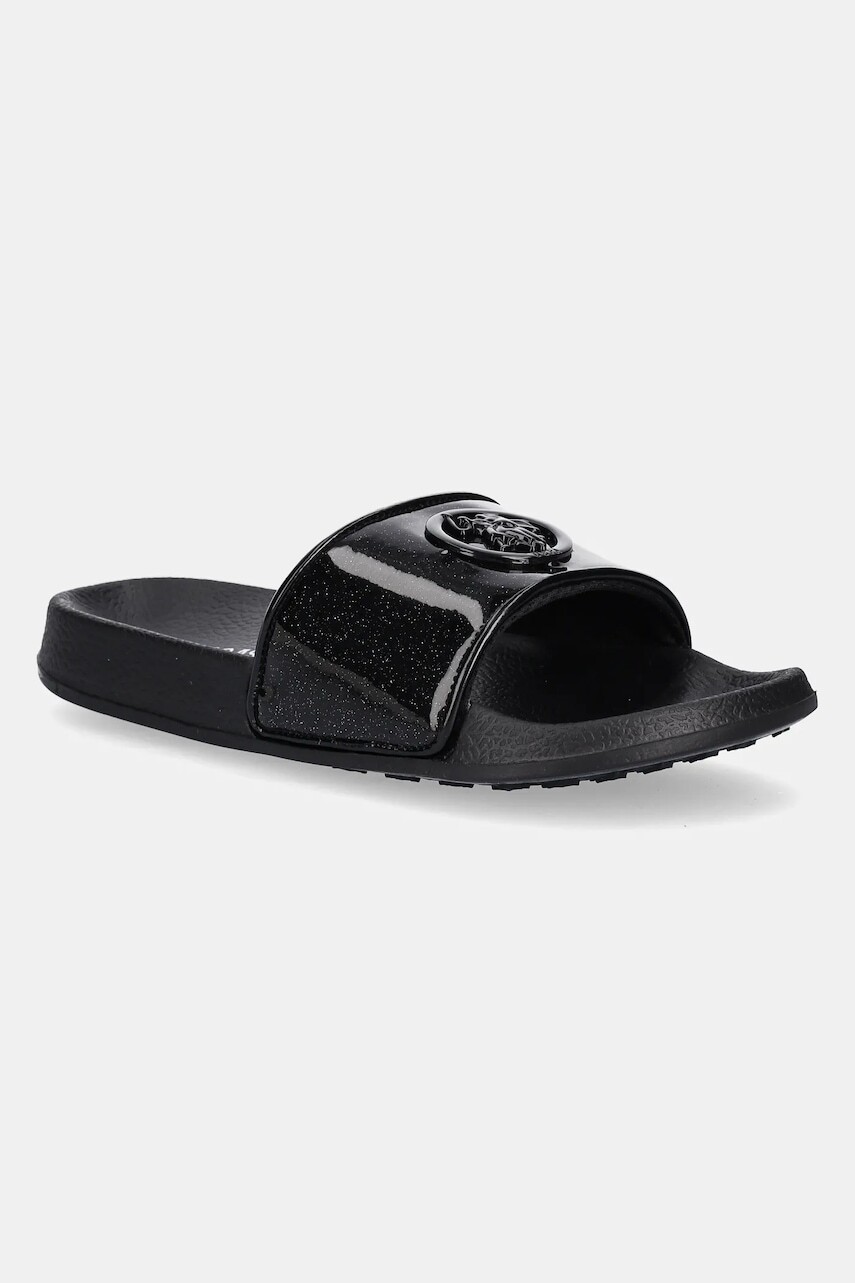 Šľapky U.S. Polo Assn. IVY IVY dámske, čierna farba, IVY002W/5Y2