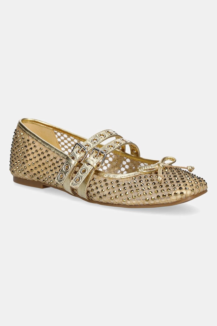 Baleríny Guess KAYANN zlatá farba, FLJKNN FAB02