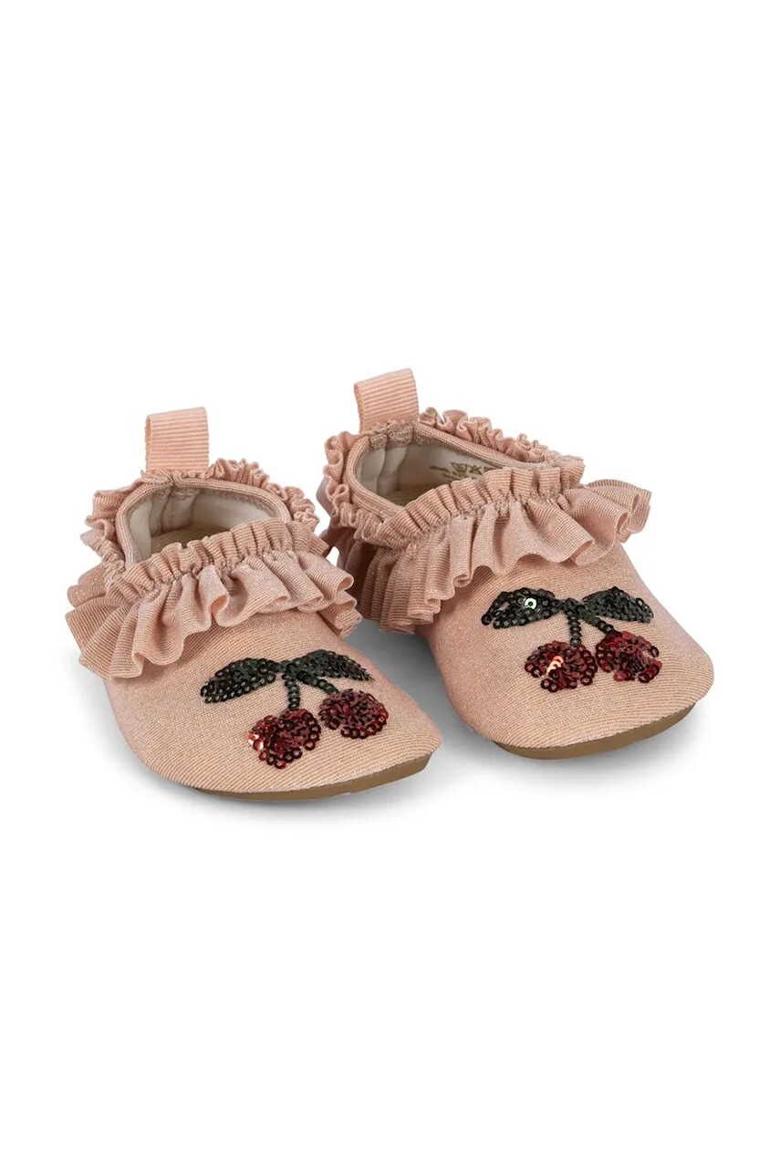 Detské topánky do vody Konges Sløjd JADE SWIM SHOES ružová farba, KS103331