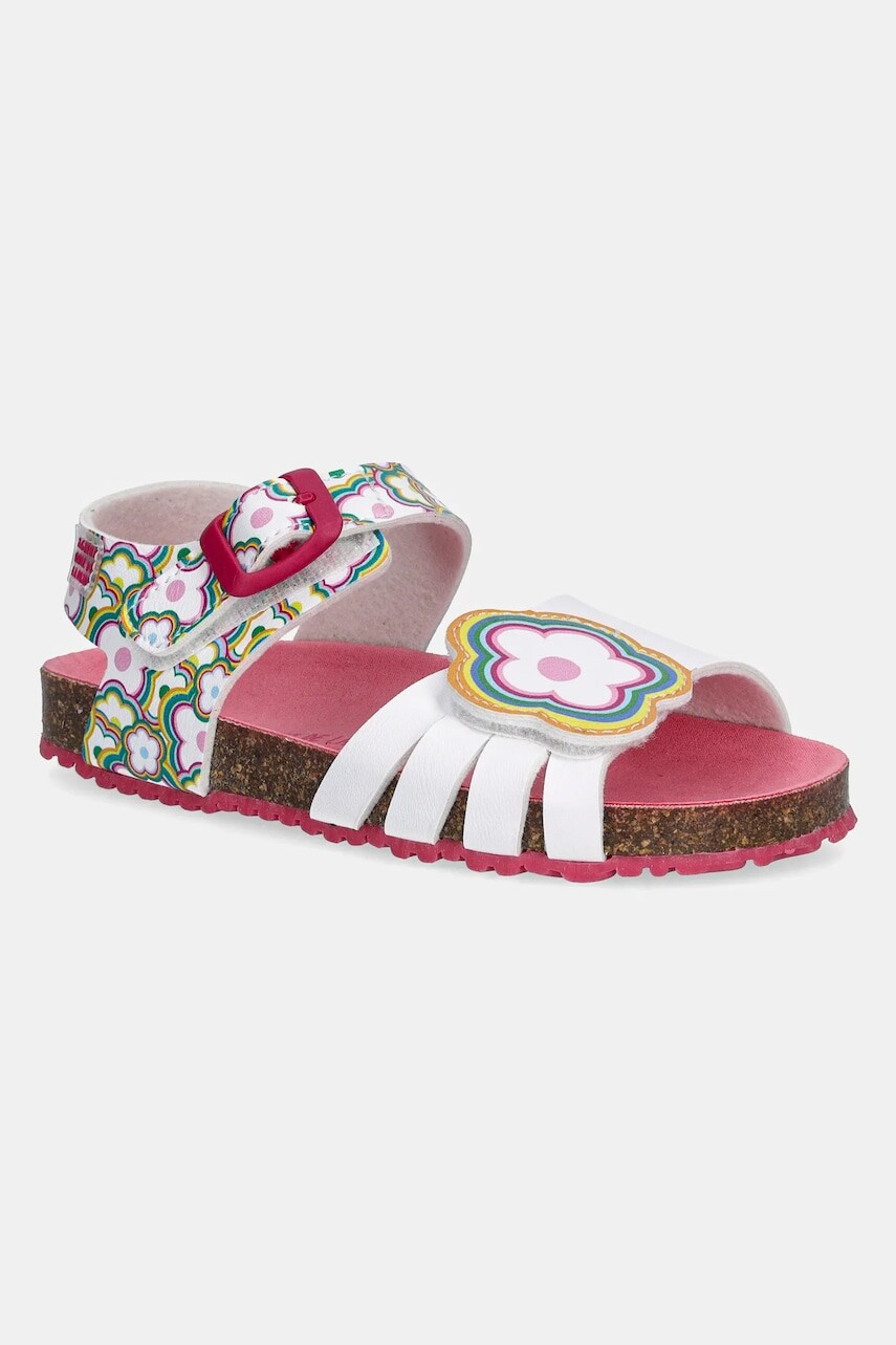 Sandále Agatha Ruiz de la Prada biela farba, 252935